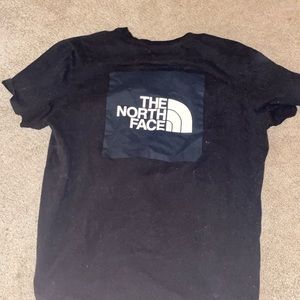 North face black tshirt. Size large